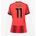 Tanie Strój piłkarski AC Milan Christian Pulisic #11 Koszulka Podstawowej dla damskie 2023-24 Krótkie Rękawy